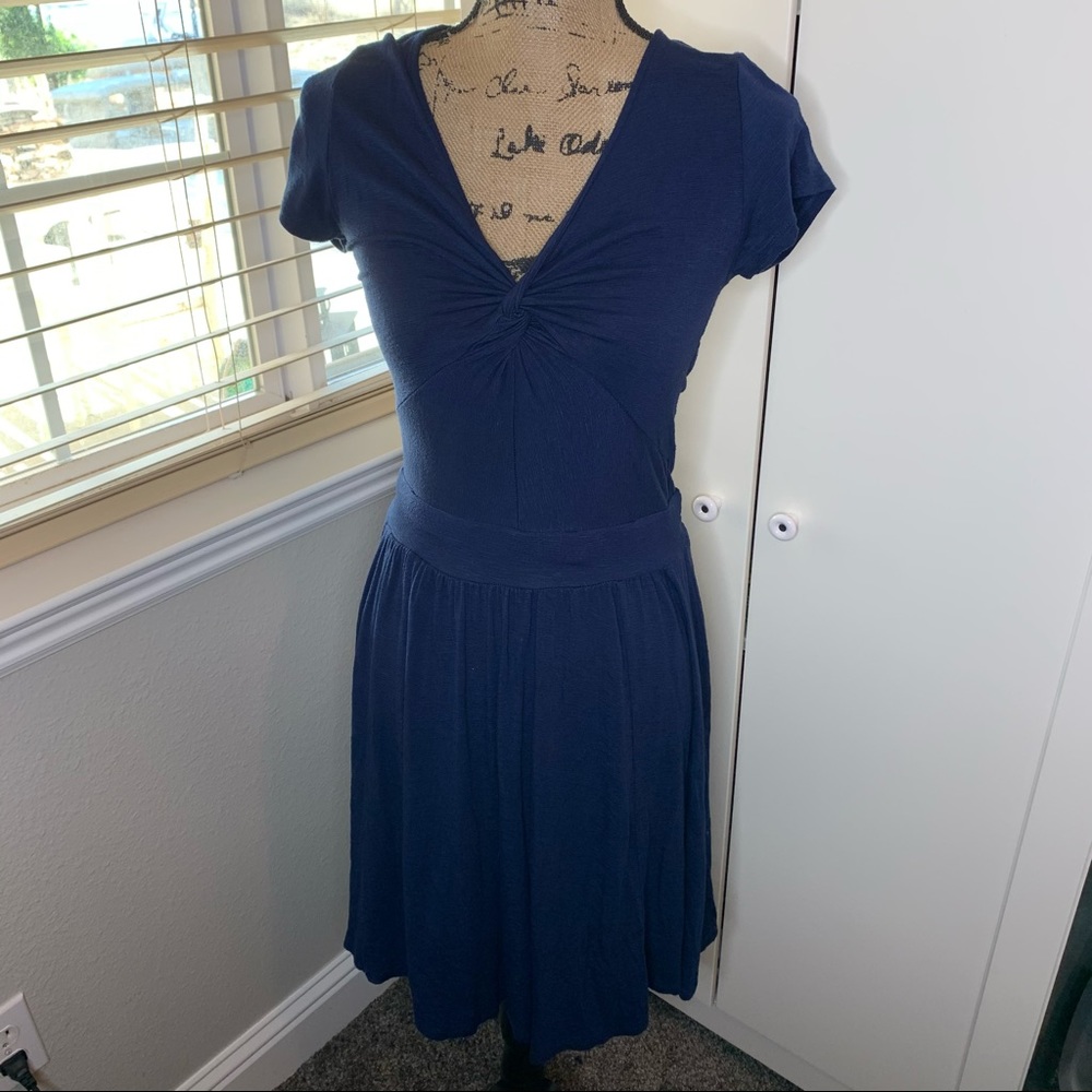 Dolan Anthropologie T-Shirt Twist Top Dress